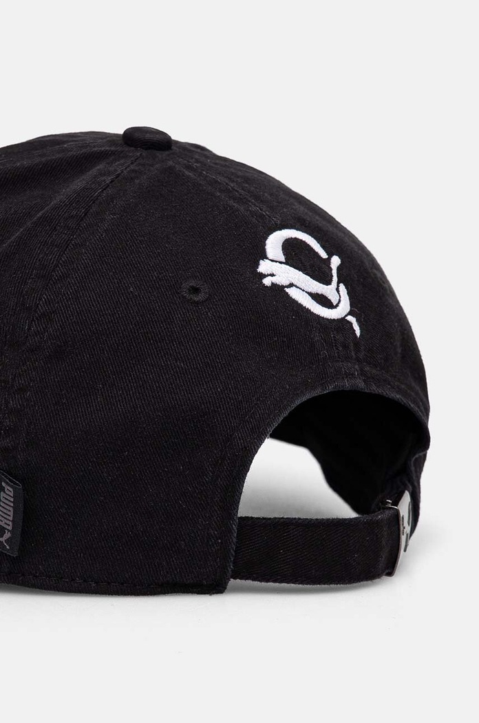 Accesorii Puma șapcă de baseball din bumbac PUMA x CARROTS Dad Cap 25789. negru