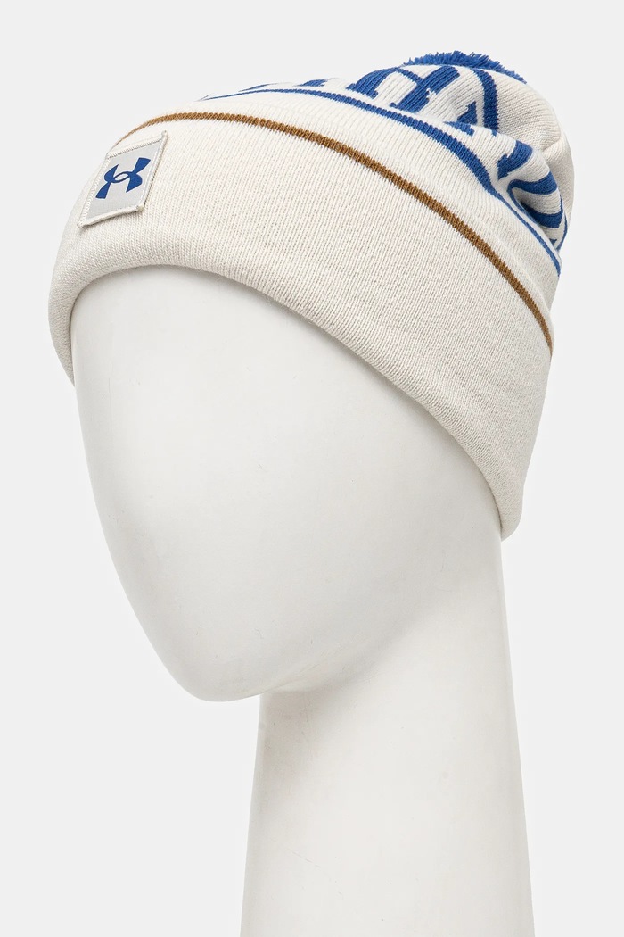 Шапка Under Armour 1386634 бежов AW24