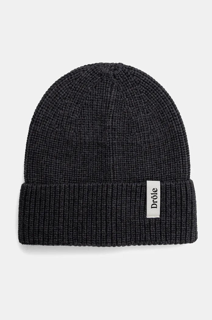 Drôle de Monsieur czapka wełniana Le Bonnet DrUle wełna szary E.BN100.WO007.DGR