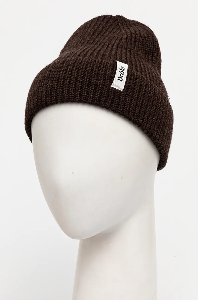 Doplňky Vlněná čepice Drôle de Monsieur Le Bonnet DrUle E.BN100.WO007.BN hnědá