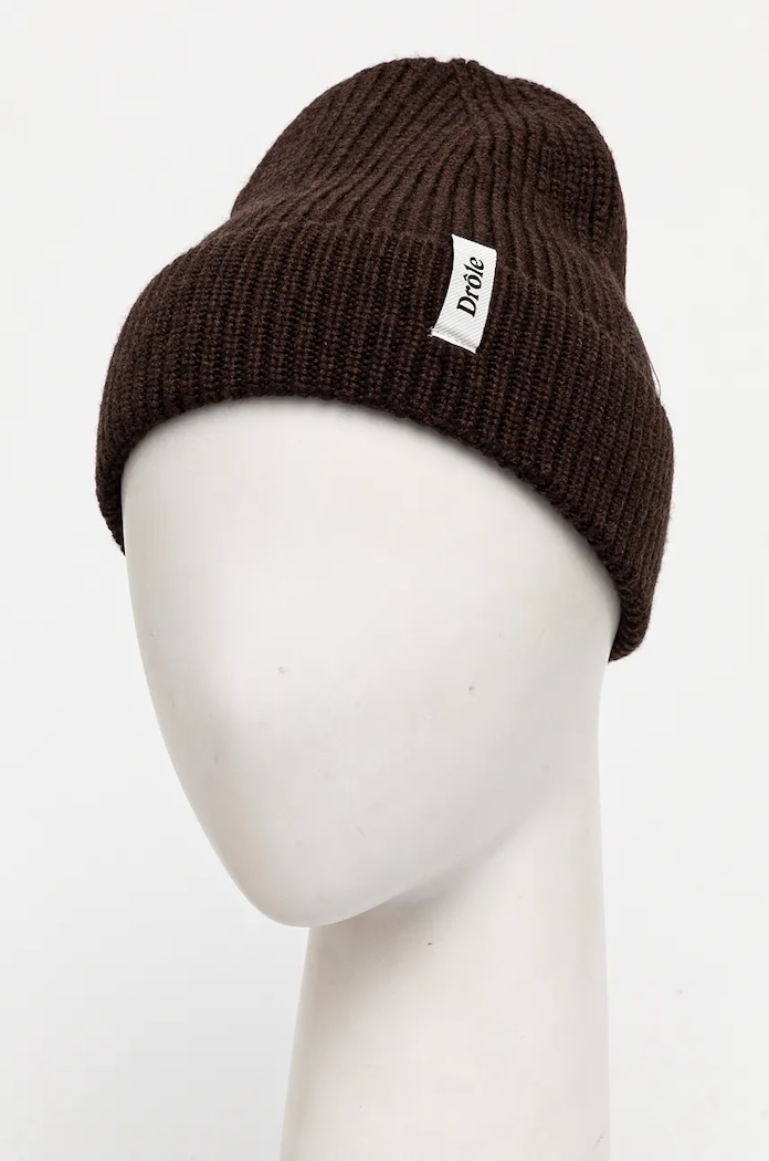Doplňky Vlněná čepice Drôle de Monsieur Le Bonnet DrUle E.BN100.WO007.BN hnědá