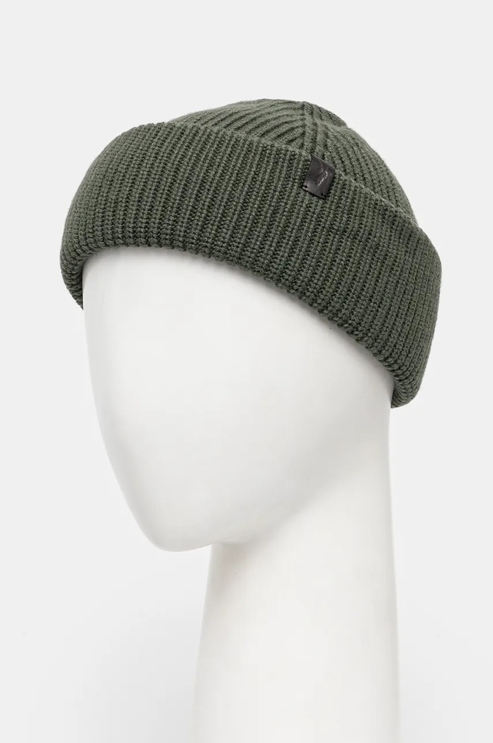 AllSaints czapka 29AS200682 zielony AW24