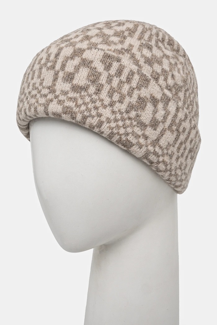 Čiapka Abercrombie & Fitch KI112.4140.418 béžová AW24