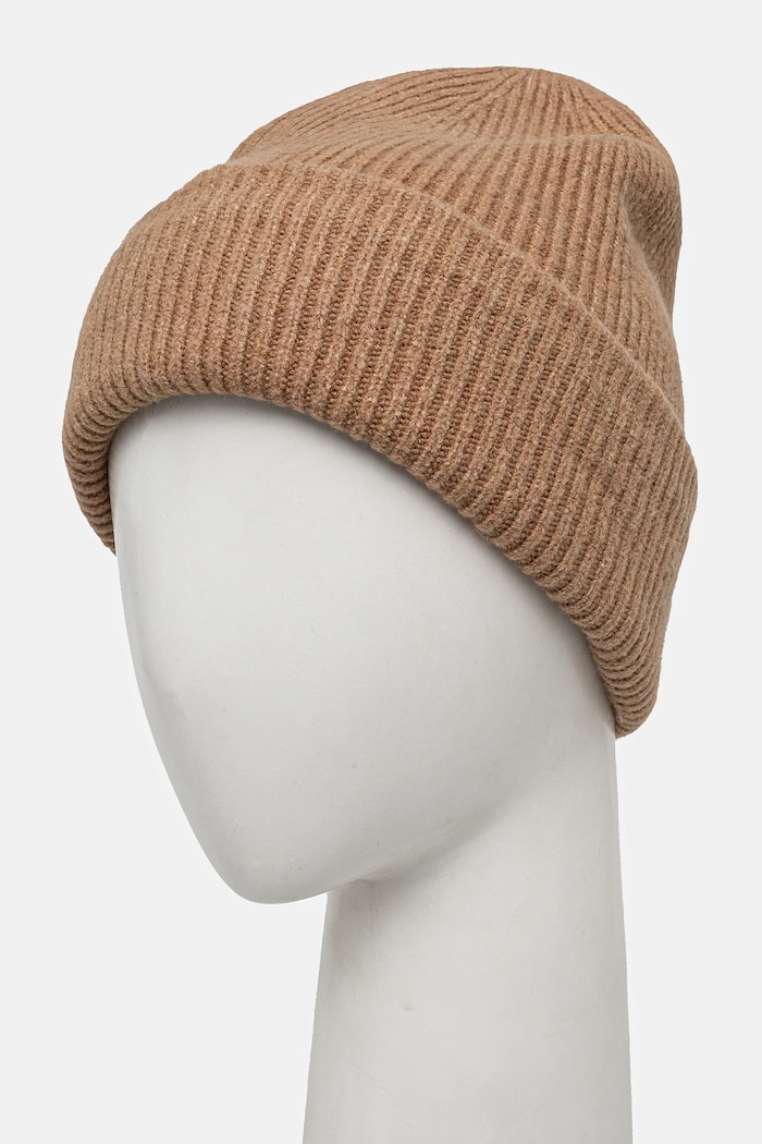 Шапка Abercrombie & Fitch KI112.4145.400 бежов AW24
