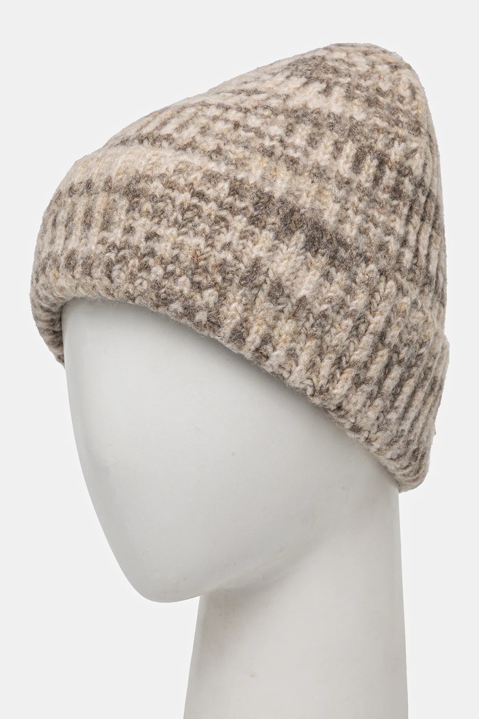 Abercrombie & Fitch sapka gyapjú keverékből KI112.4146.412 bézs AW24