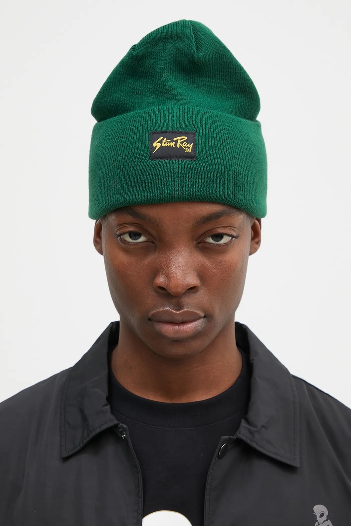 Шапка Stan Ray Fold Beanie щампа зелен AW2408682