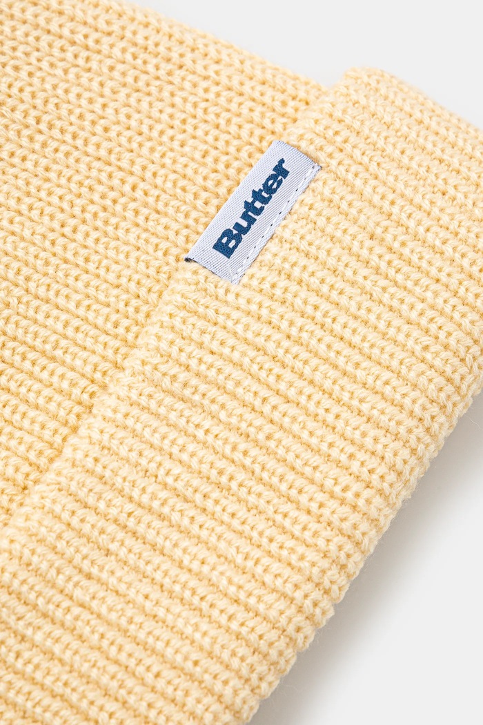 Butter Goods czapka Wharfie Beanie BG243810 beżowy AW24
