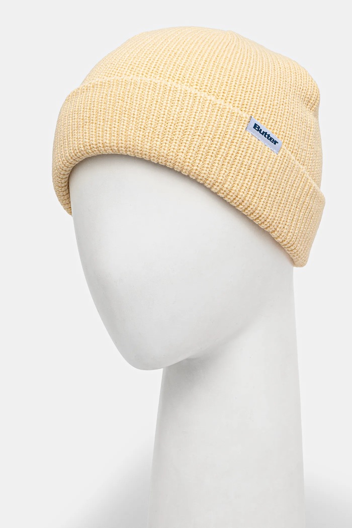 Akcesoria Butter Goods czapka Wharfie Beanie BG243810 beżowy