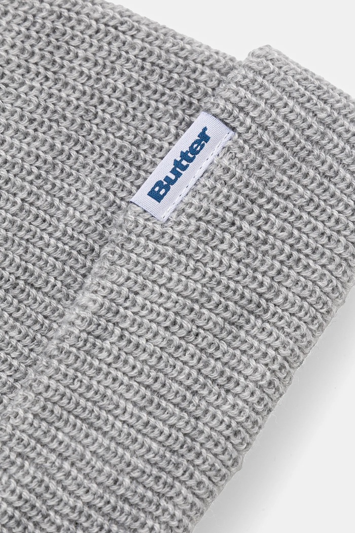 Čepice Butter Goods Wharfie Beanie BG243810 šedá AW24