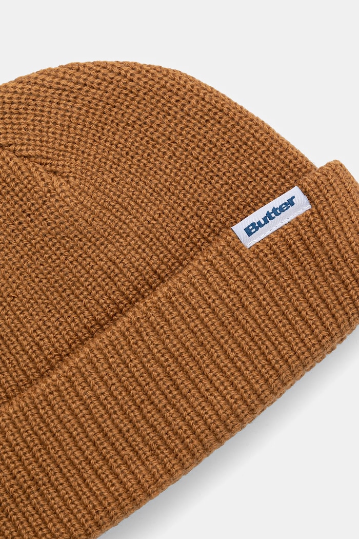 Čepice Butter Goods Wharfie Beanie BG243810 hnědá AW24