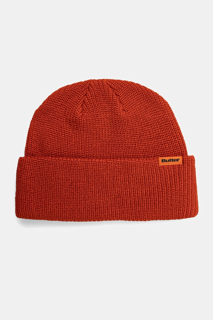 Butter Goods czapka Tall Wharfie Beanie pozostałe czerwony BG243811