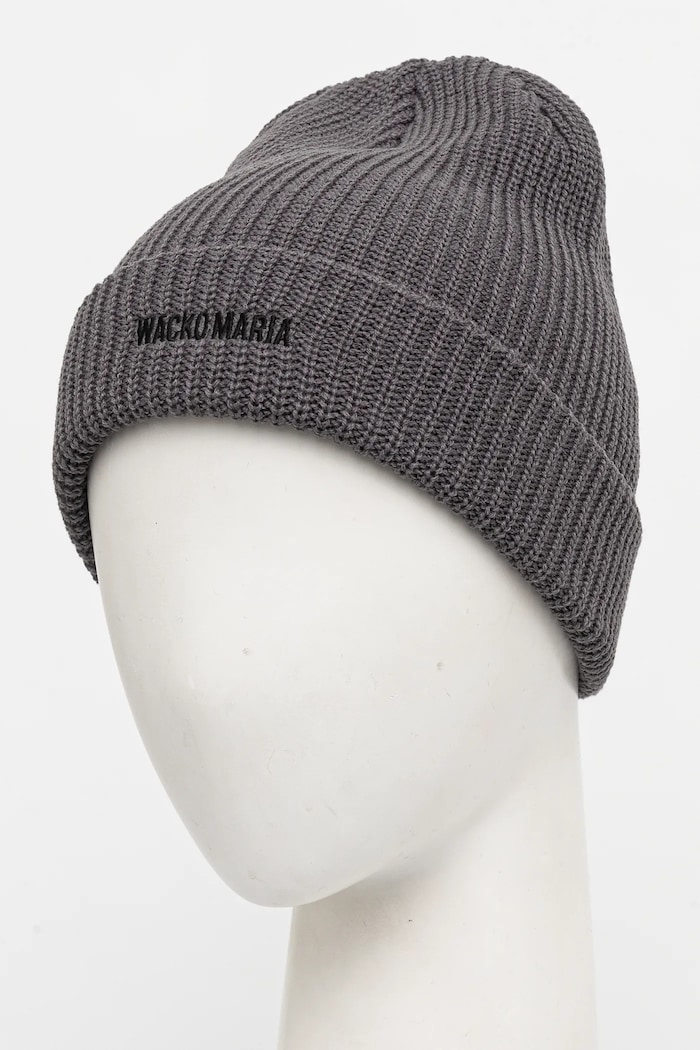Αξεσουάρ Σκούφος Wacko Maria Knit Watch Cap 24FW.WMA.CP04 γκρί