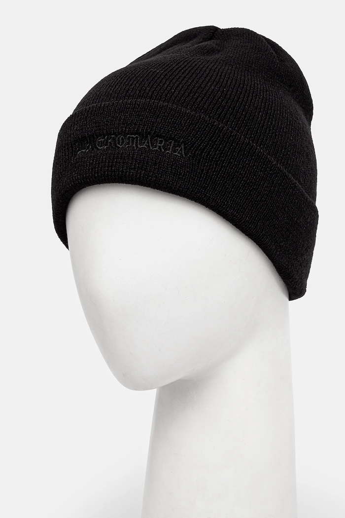 Αξεσουάρ Σκούφος Wacko Maria Knit Watch Cap 24FW.WMA.CP05 μαύρο
