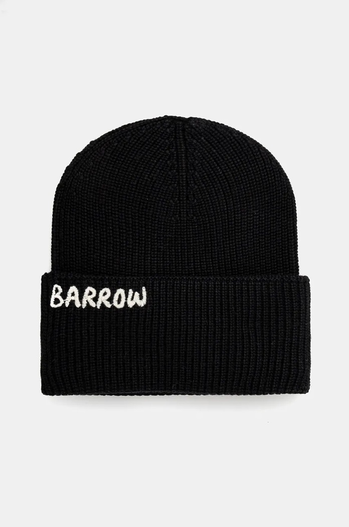 Шапка Barrow памук черен F4BWUAHT026