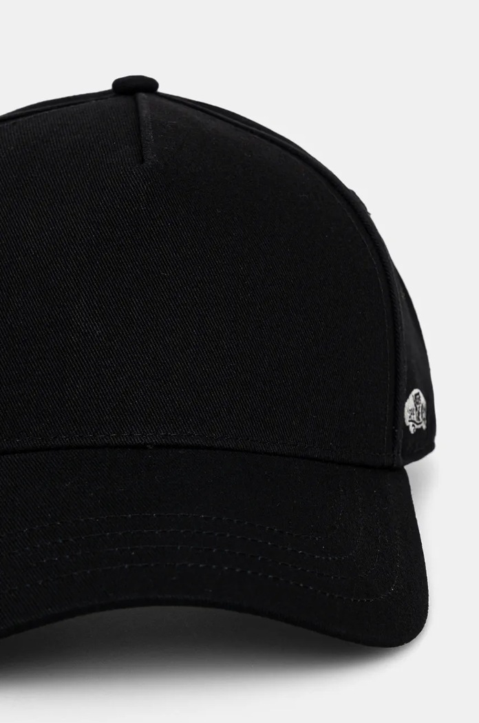 Bavlněná baseballová čepice Vans VN000HSCBLK1 černá AW24
