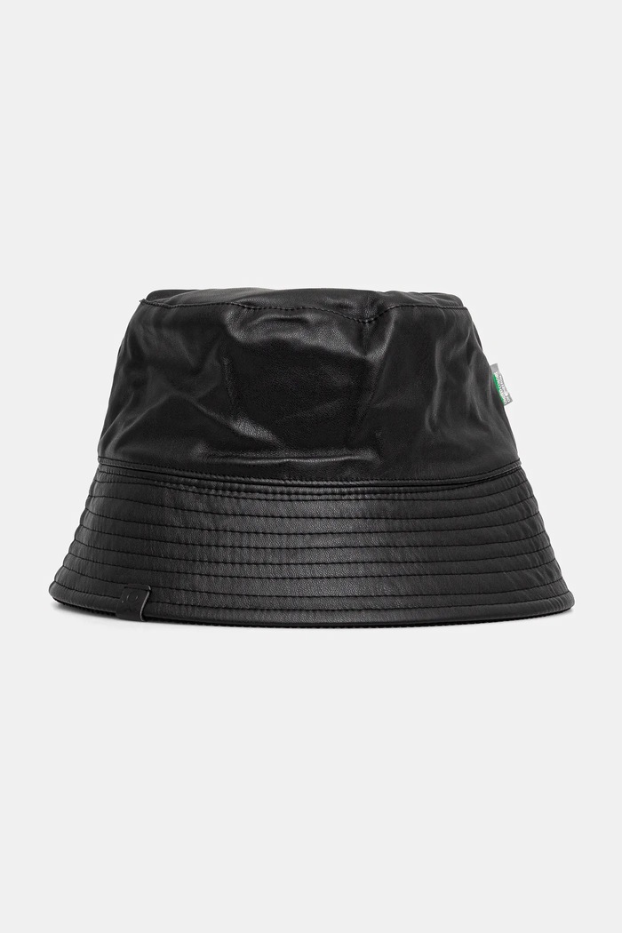 United Colors of Benetton palarie cu doua fete 62YSDA00Y negru AW24