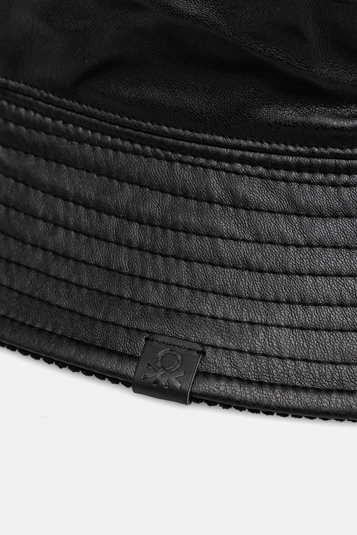 United Colors of Benetton palarie cu doua fete negru 62YSDA00Y