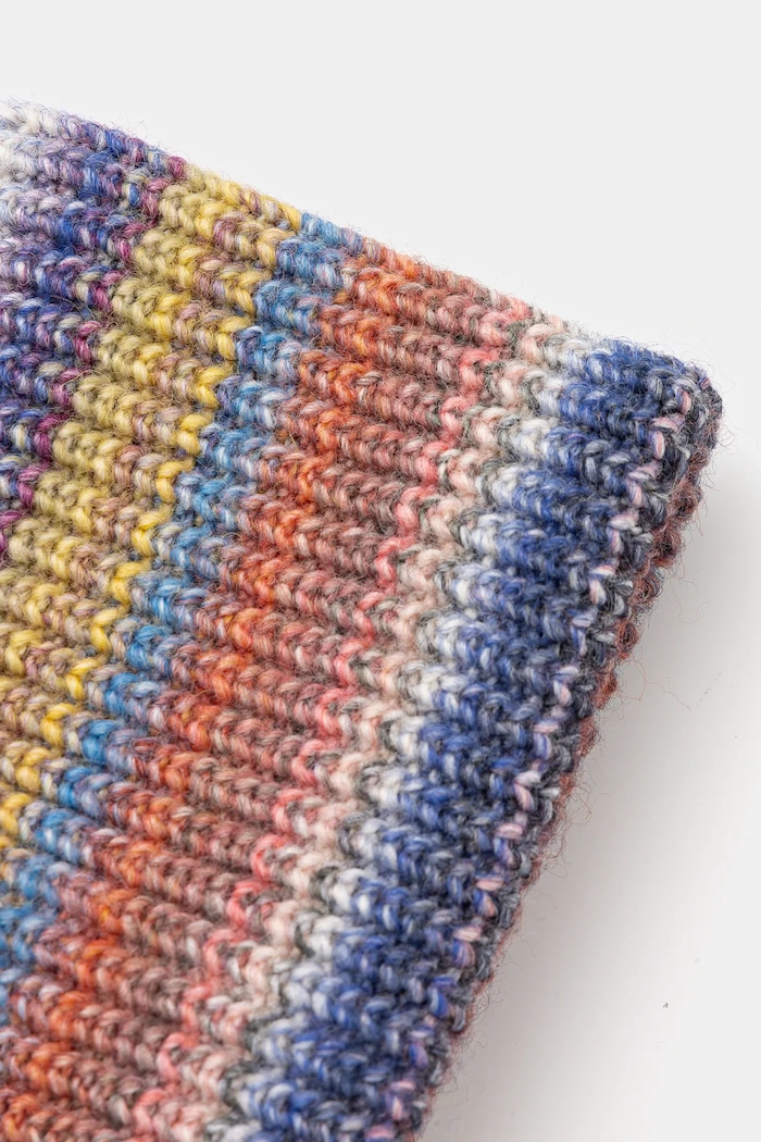 Vlněná čepice United Colors of Benetton 105CDA00L modrá AW24