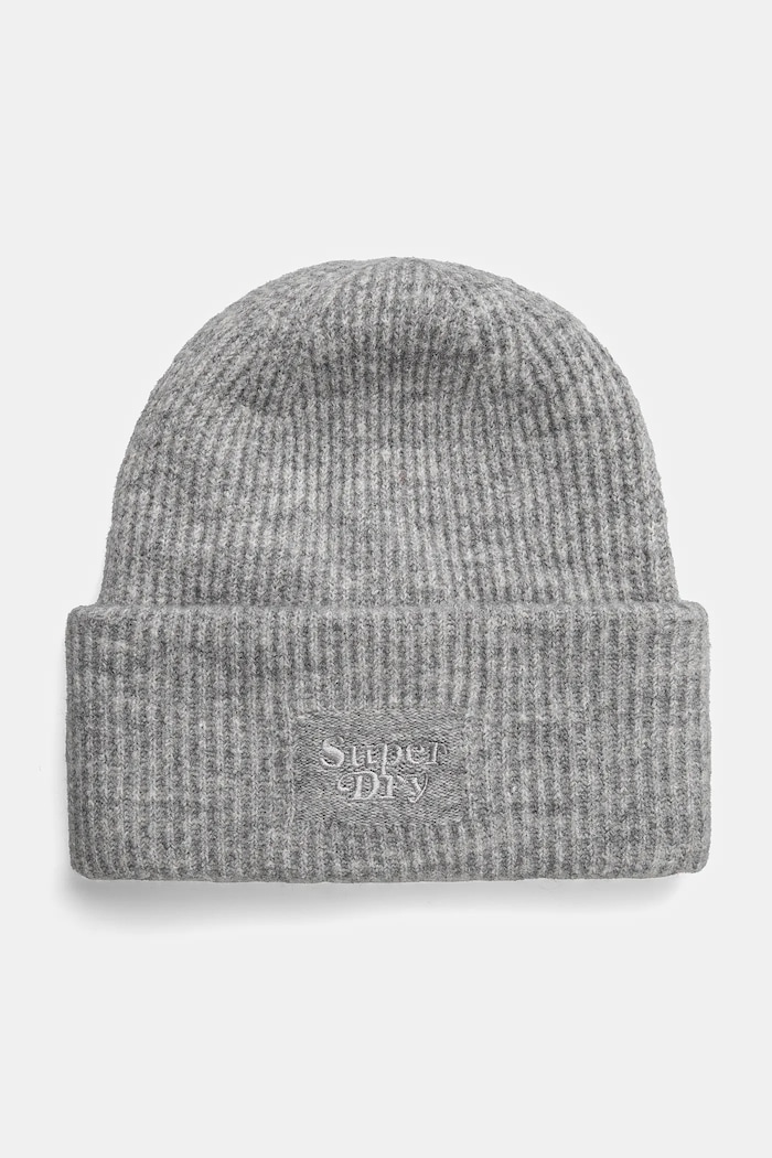 Superdry sapka gyapjú keverékből aplikációval szürke Y9010185A.2XF