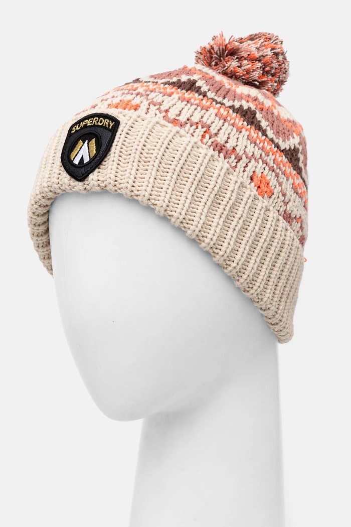 Doplňky Čepice Superdry Y9010190A.C1H béžová