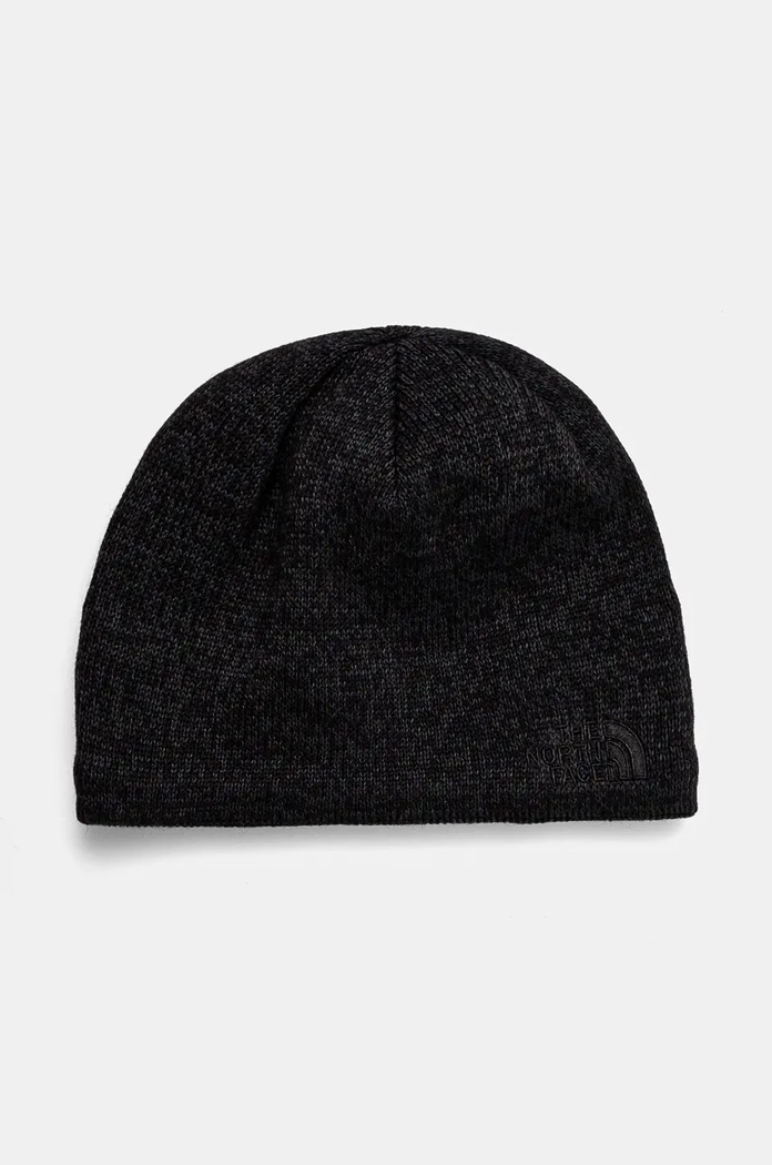 Čiapka s prímesou vlny The North Face Jim Beanie s prímesou vlny čierna NF0A8CQ2KS71