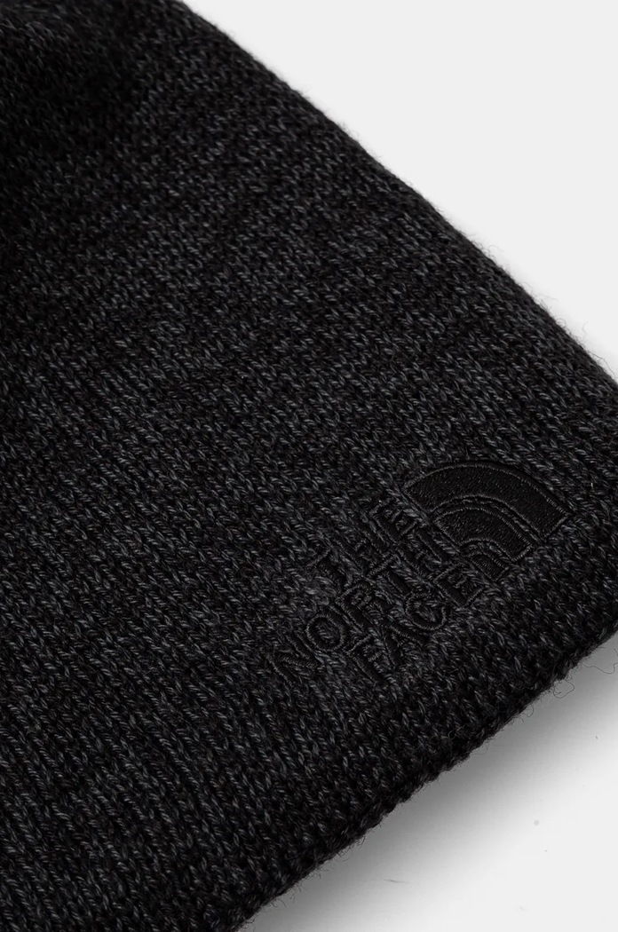Doplnky Čiapka s prímesou vlny The North Face Jim Beanie NF0A8CQ2KS71 čierna