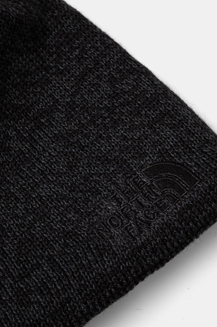 Αξεσουάρ Σκουφί από μείγμα μαλλιού The North Face Jim Beanie NF0A8CQ2KS71 μαύρο