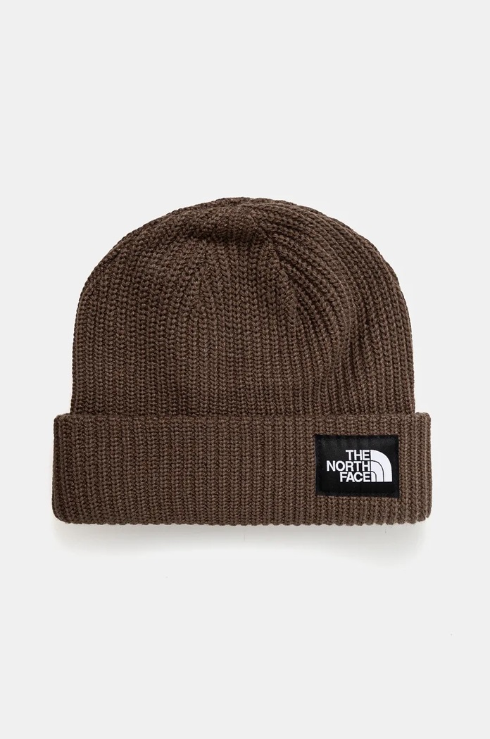 The North Face czapka Salty Lined Beanie pozostałe zielony NF0A3FJW1OI1