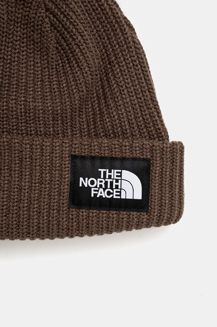 Akcesoria The North Face czapka Salty Lined Beanie NF0A3FJW1OI1 zielony