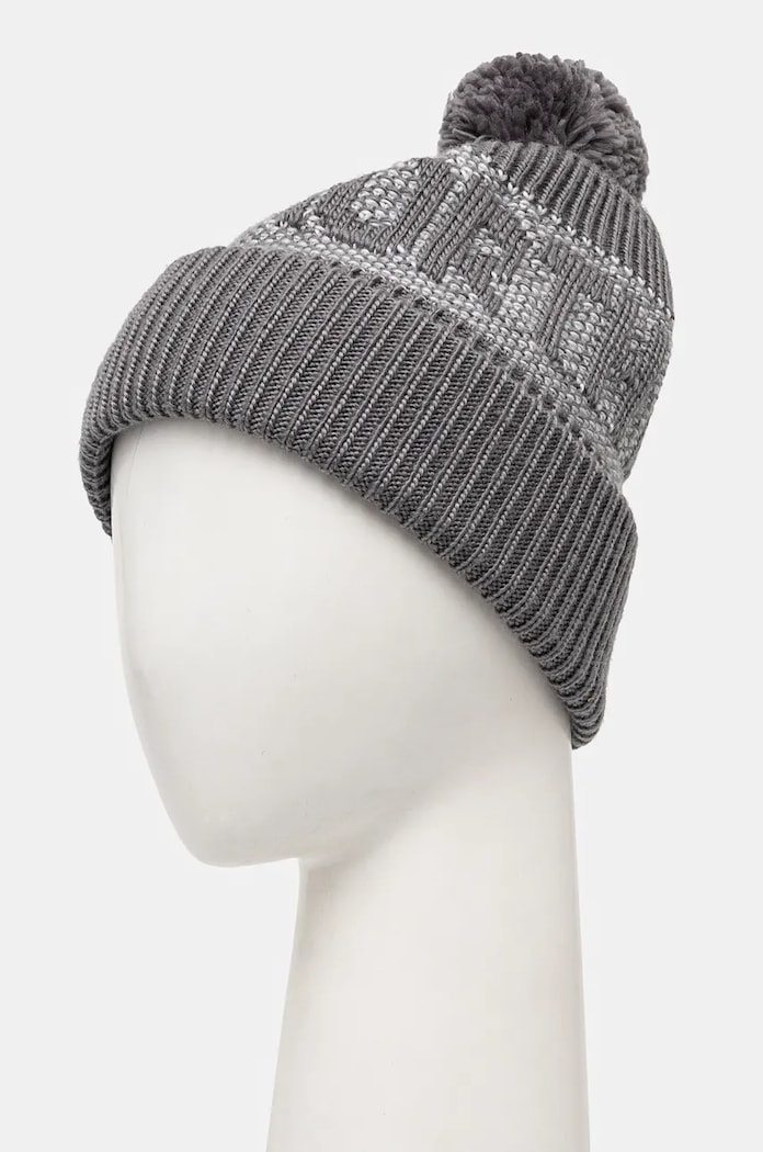 The North Face czapka Retro Cabin Beanie NF0A88QWRO01 szary AW24