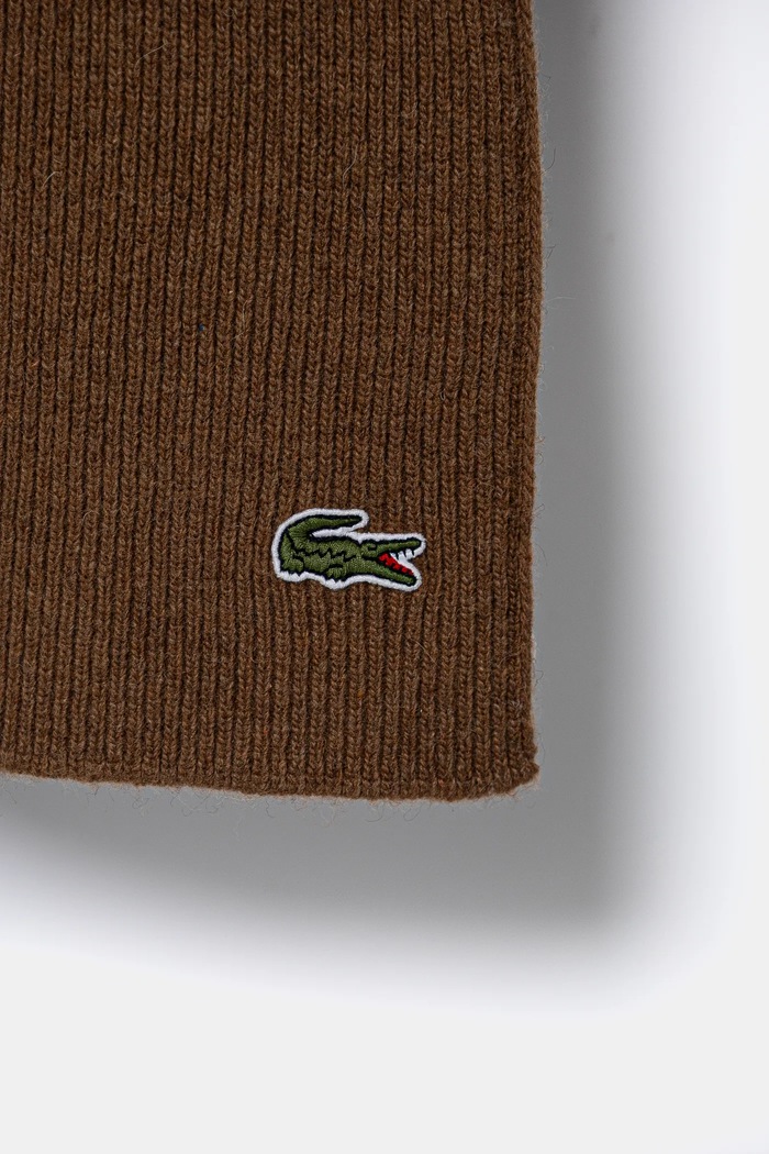 Lacoste czapka i szalik wełniany RB5385