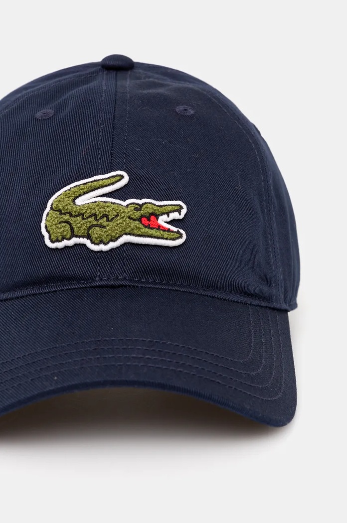 Kšiltovka Lacoste RK3186 námořnická modř SS25
