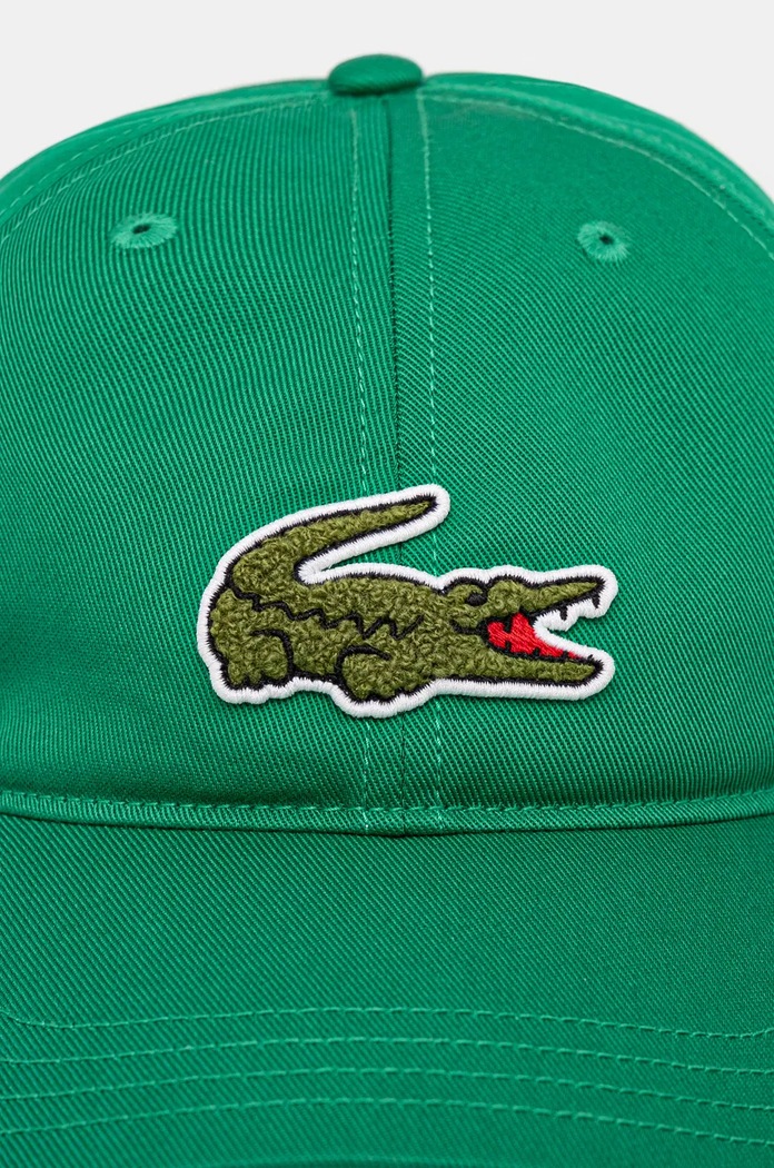 Kapa sa šiltom Lacoste RK3186 zelena SS25