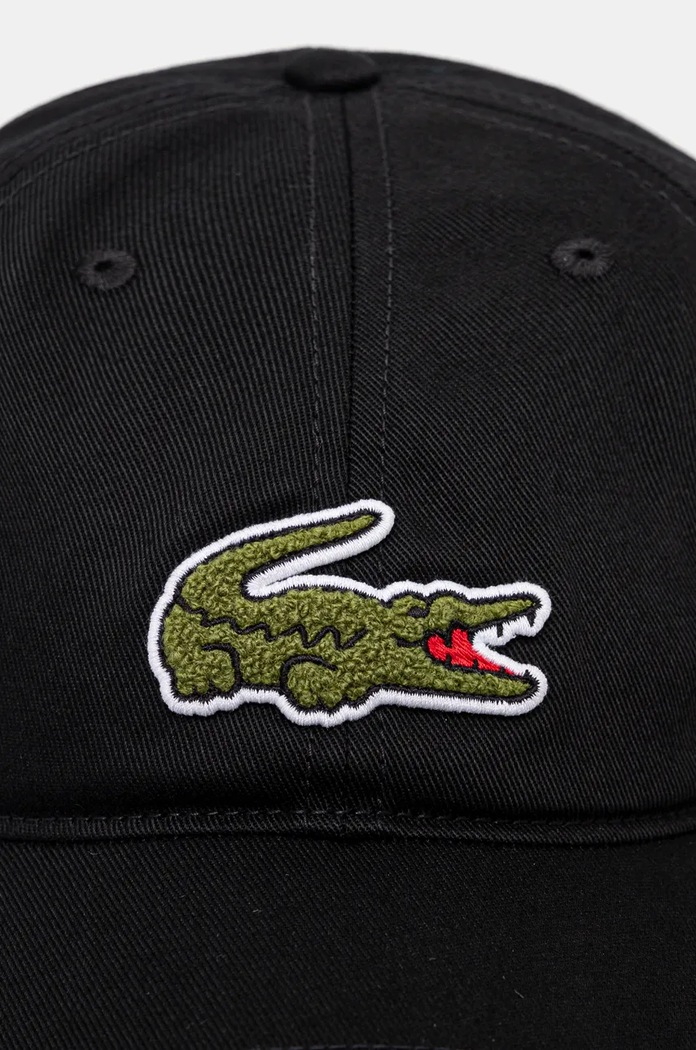 Lacoste baseball cap RK3186 black SS25