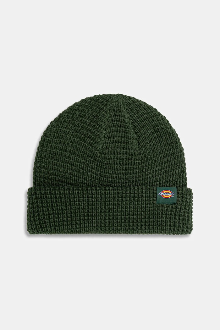 Dickies czapka Woodworth Waffle Beanie pozostałe zielony DK0A4XFD