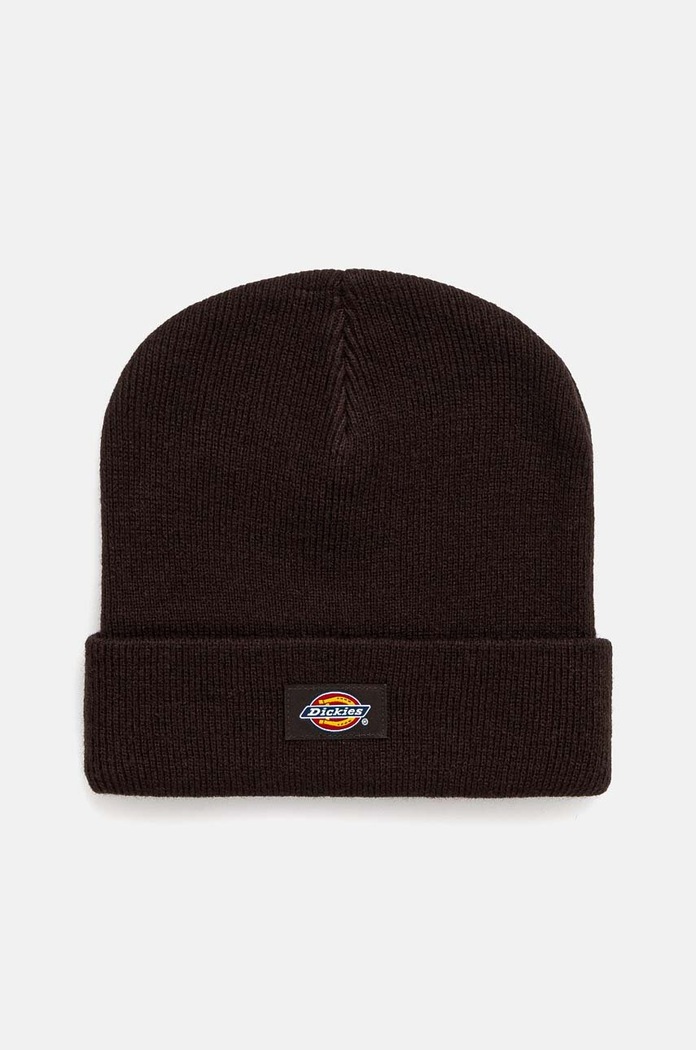 Čiapka Dickies GIBSLAND stredne hrubá hnedá DK0A4X7K