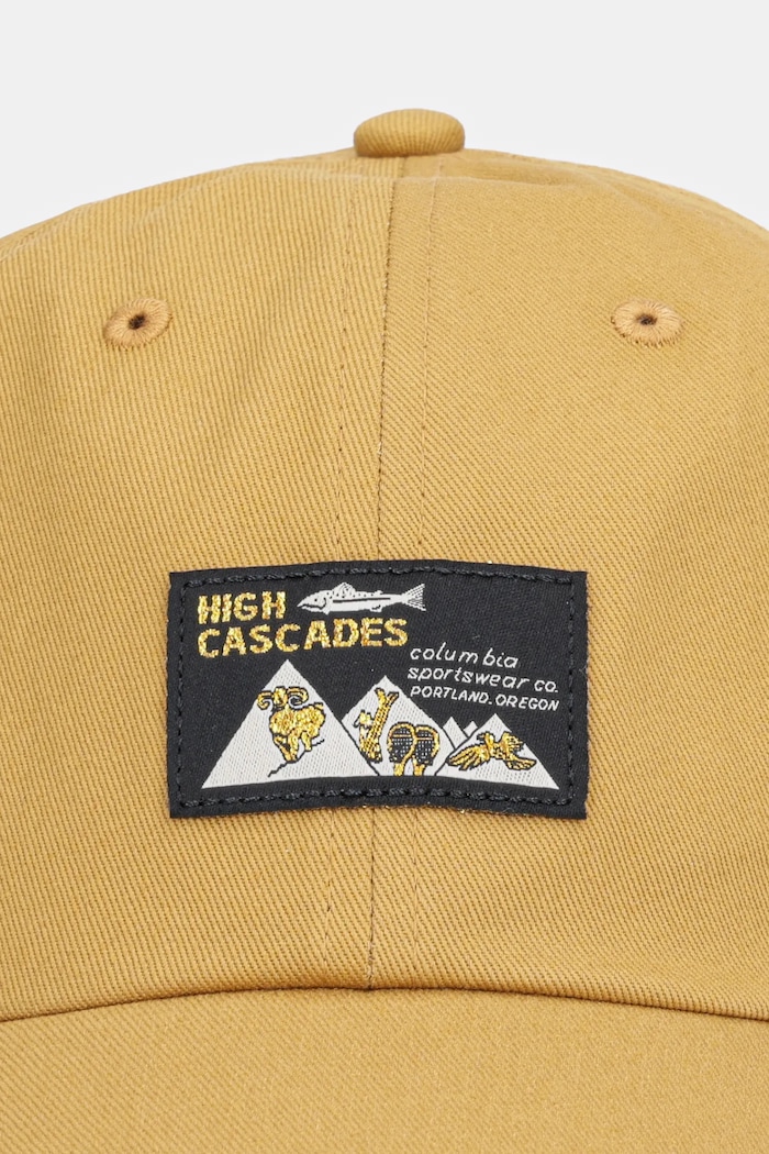 Columbia Czapka z daszkiem bawełniana Provisions Ball Cap 2096351 brązowy AW25