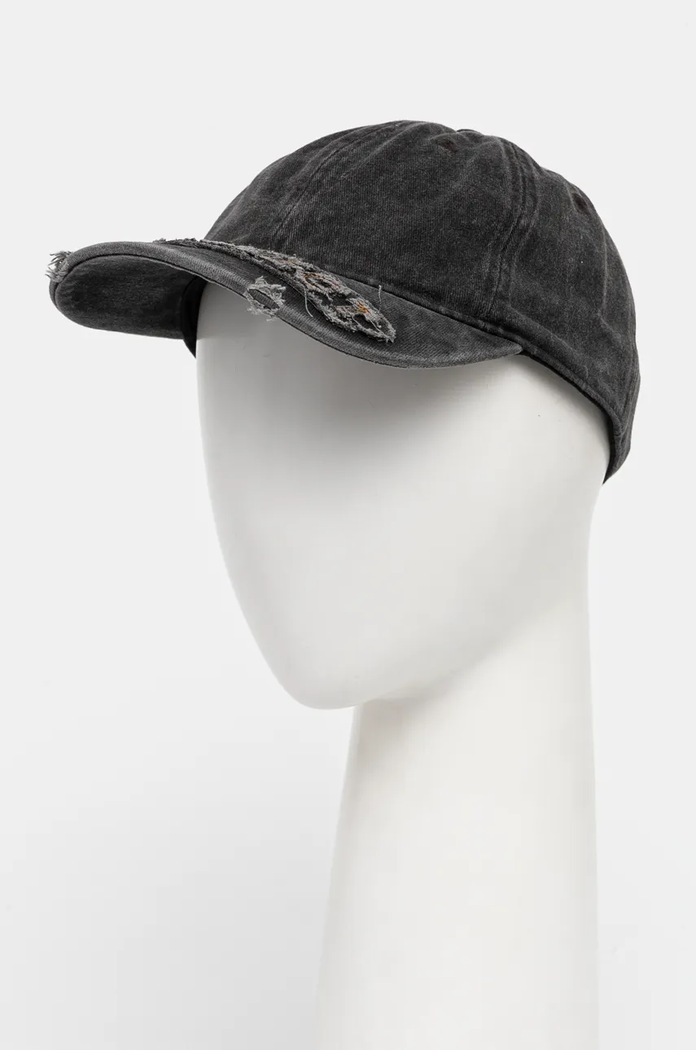 Шапка с козирка Y/Project Y/PROJECT BASEBALL CAP памук сив 621CA002