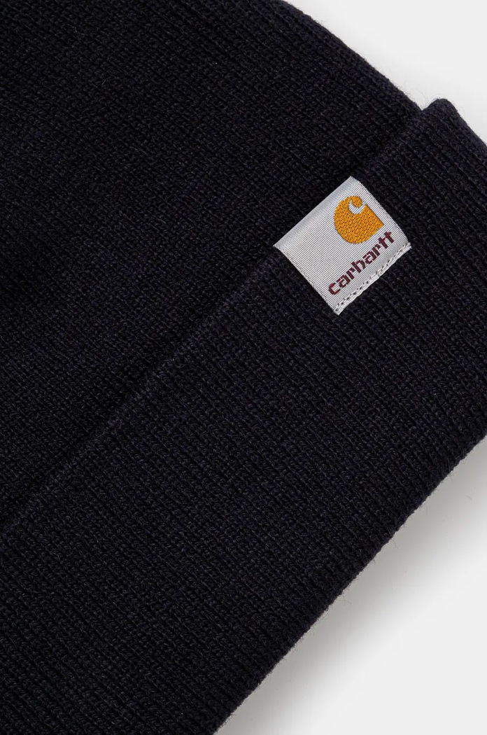 Carhartt WIP czapka Stratus Hat Low I025741.1CXX granatowy AW24