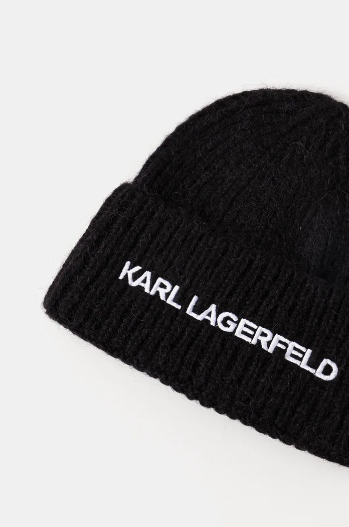 Аксесоари Вълнена шапка Karl Lagerfeld 246W3411 черен