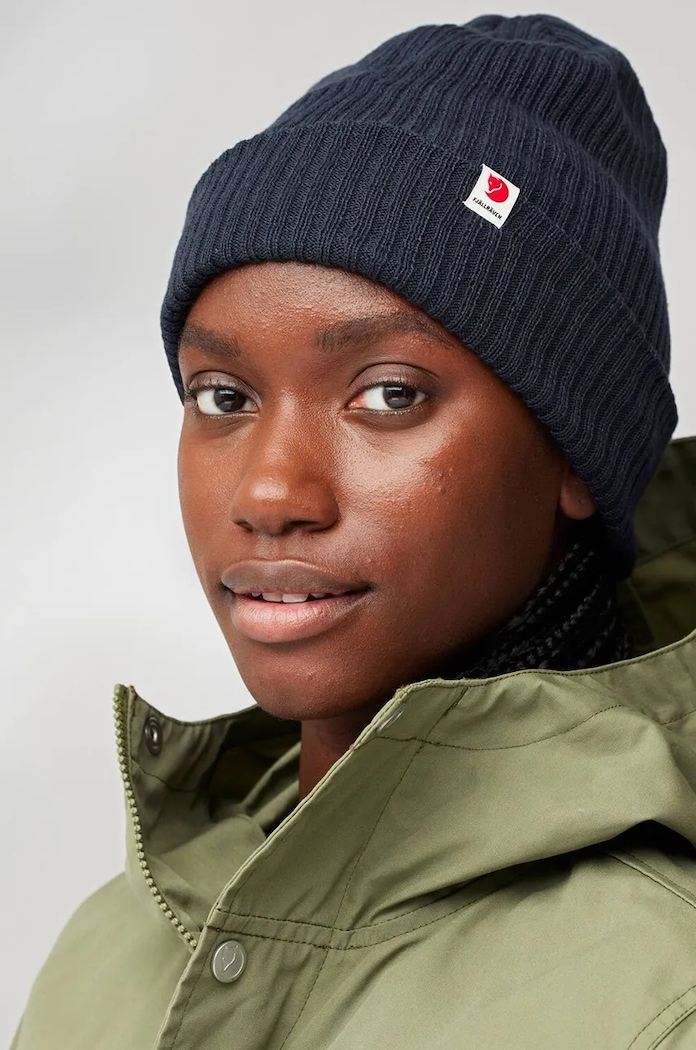 Шапка Fjallraven Rib Hat Fjallraven F13100184.555 темно-синій