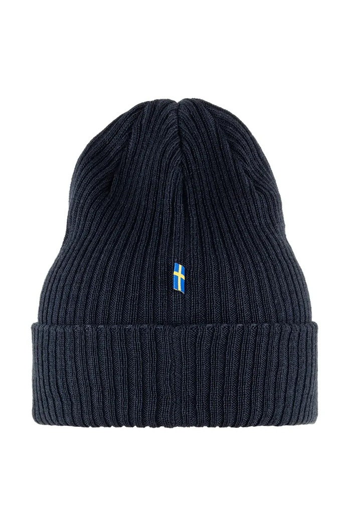 Аксесуари Fjallraven Шапка Fjallraven Rib Hat F13100184.555 темно-синій