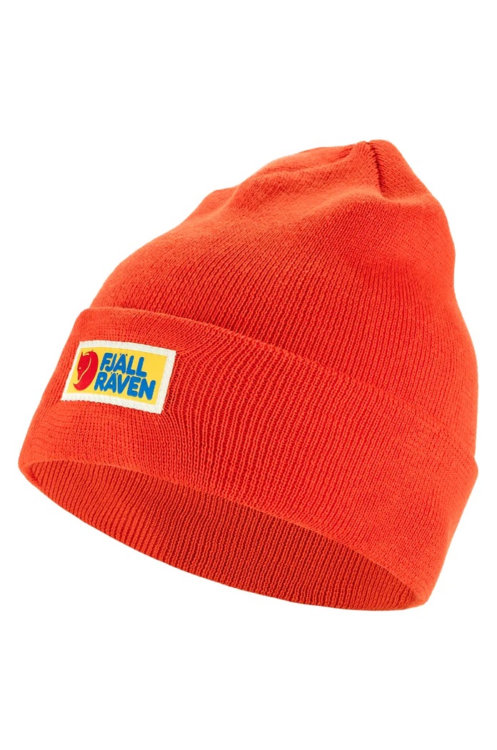 Fjallraven czapka Vardag Classic Beanie F78141.214 pomarańczowy AW24