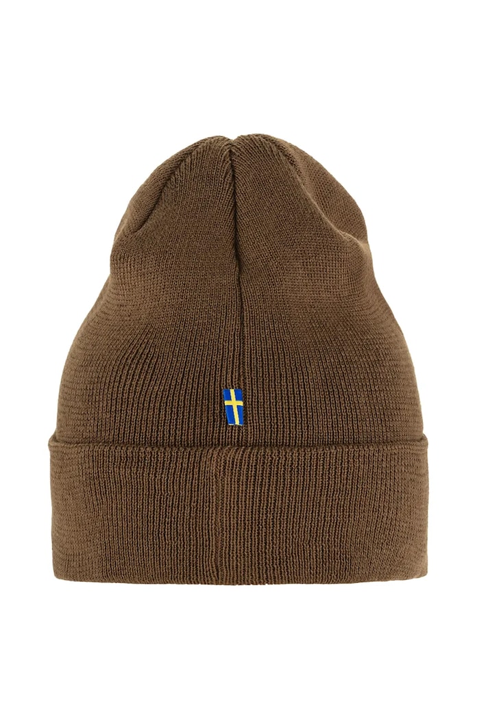 Аксессуары Fjallraven Шапка Fjallraven Vardag Classic Beanie F78141.299 коричневый