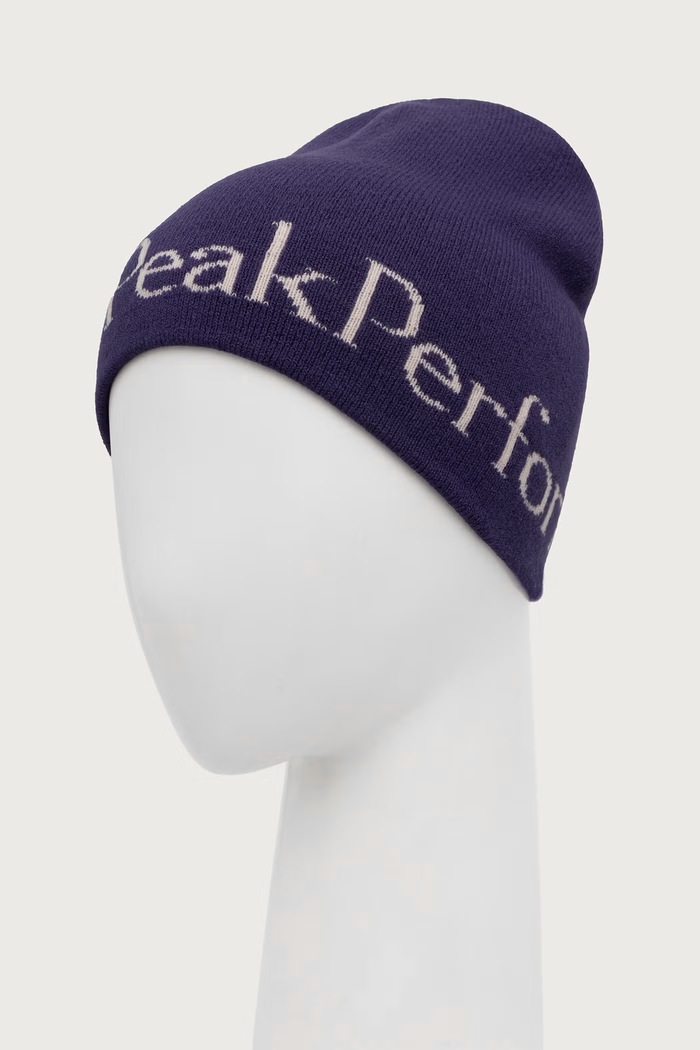 Peak Performance Czapka beanie G79781 fioletowy AW25