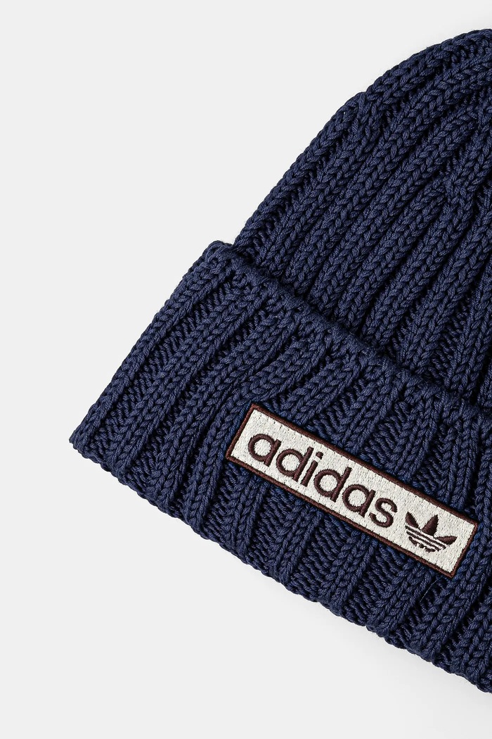 Doplnky Bavlnená čiapka adidas Originals IY4109 tmavomodrá