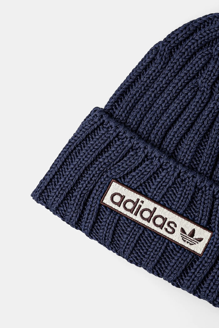 Doplnky Bavlnená čiapka adidas Originals IY4109 tmavomodrá