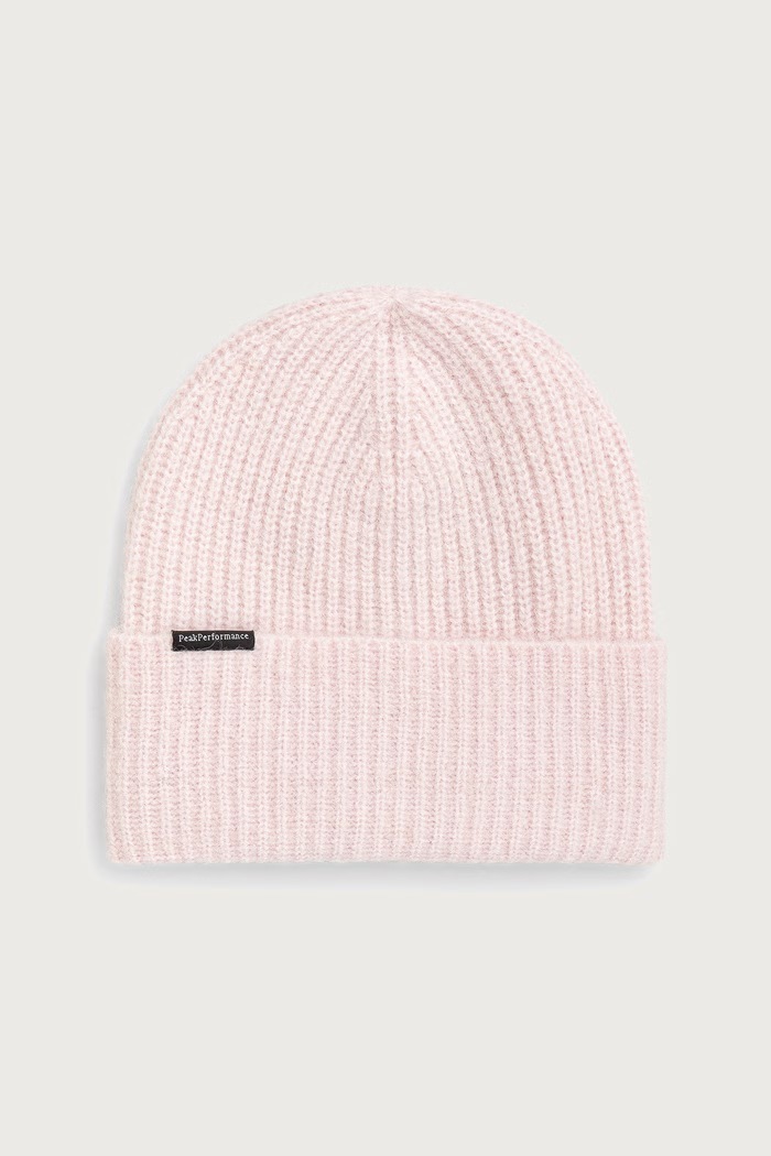 Peak Performance Czapka beanie z wełną Woolblend Hat różowy G80628