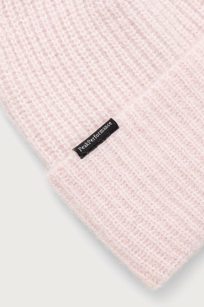 Akcesoria Peak Performance Czapka beanie z wełną Woolblend Hat G80628 różowy
