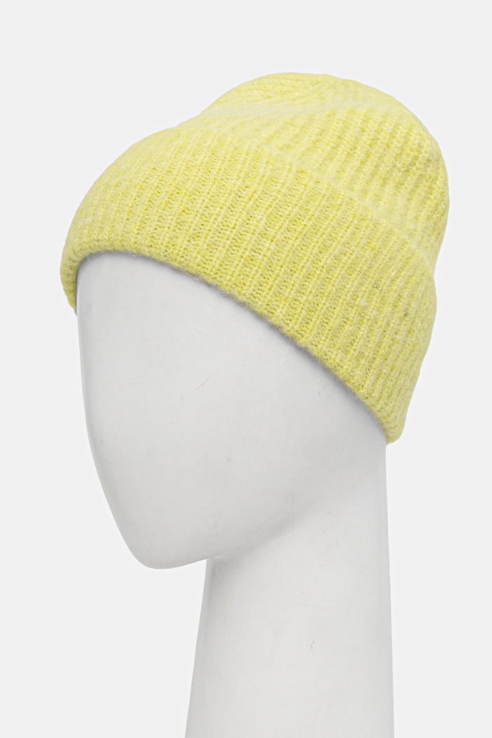 Шапка с вълна Peak Performance Woolblend Hat G80628 жълт AW25